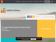 Tablet Screenshot of andrychow.eu